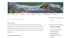 Desktop Screenshot of pgicruisingclub.org